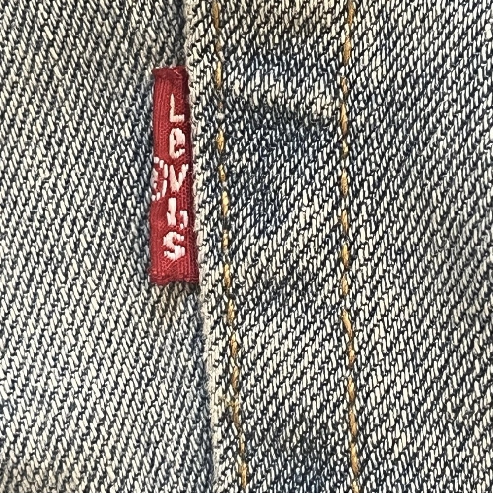 NWT Levi's 505 Men's 42x32 Regular Fit Straight Leg Jeans Light Wash Classic - Picture 10 of 11
